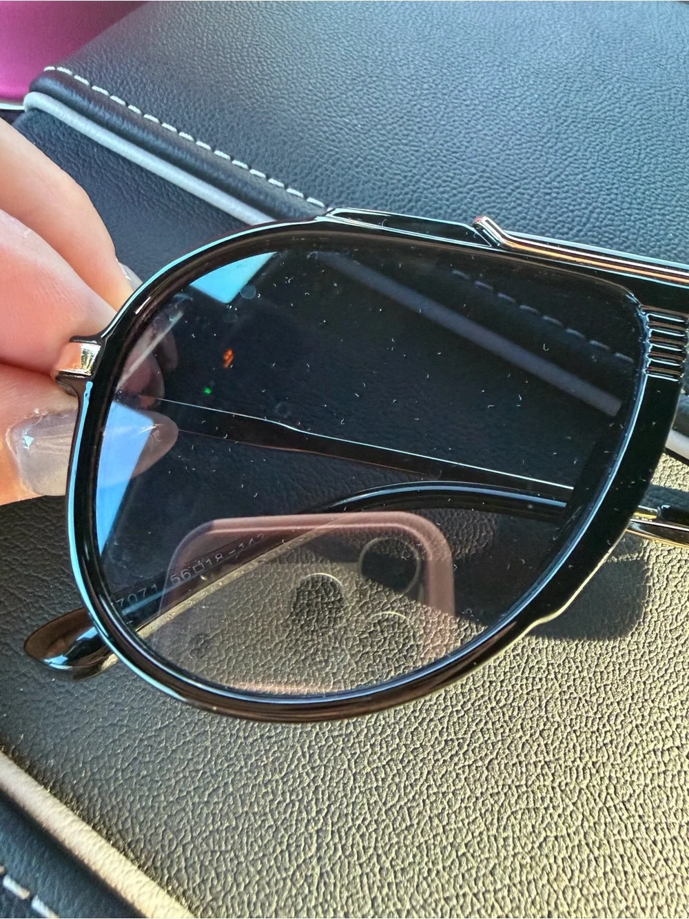 Free People Women’s Black Aviator Sunglasses